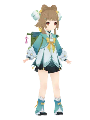 Yaoyao · Outfit 3D model