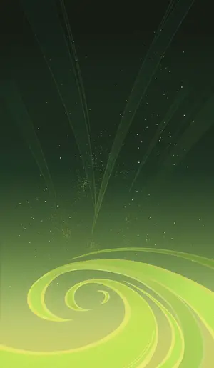 Yaoyao · TCG summon: Yuegui: Throwing Mode, background layer