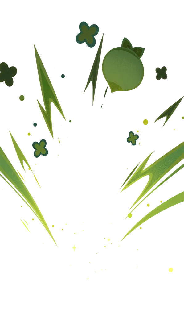 Yaoyao · TCG summon: Yuegui: Throwing Mode, middle layer from Genshin Impact