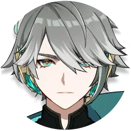 Alhaitham · Round icon from Genshin Impact