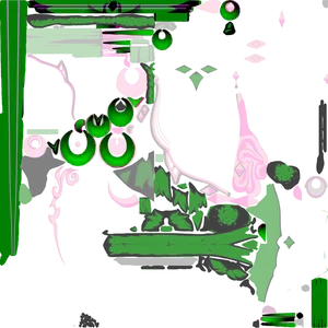 Zibai · Body lightmap texture