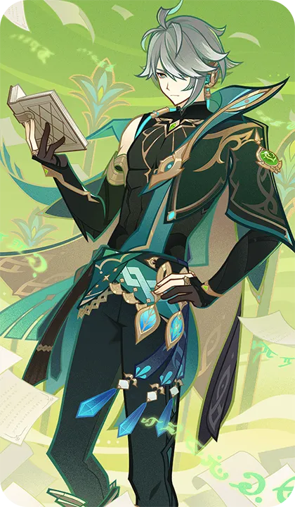 Alhaitham · TCG card from Genshin Impact