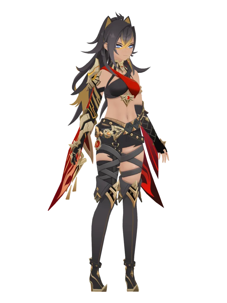 Dehya · 3D model from Genshin Impact
