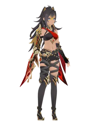 Dehya · 3D model