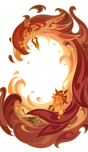 Dehya · TCG talent card, middle layer