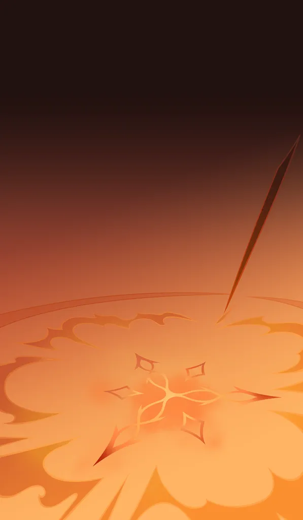 Dehya · TCG summon: Fiery Sanctum Field, background layer from Genshin Impact