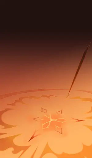 Dehya · TCG summon: Fiery Sanctum Field, background layer