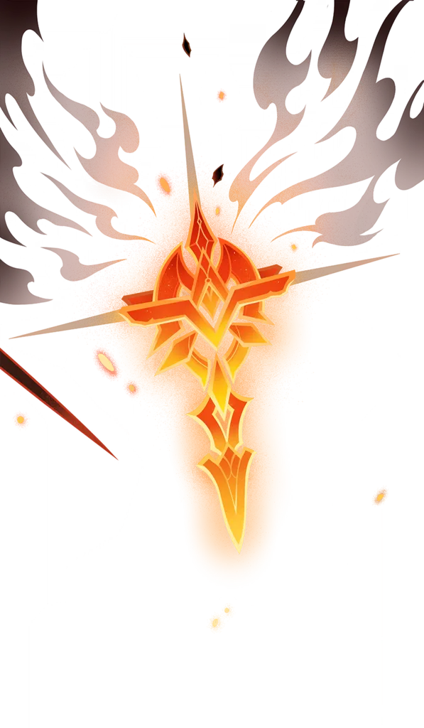 Dehya · TCG summon: Fiery Sanctum Field, middle layer from Genshin Impact