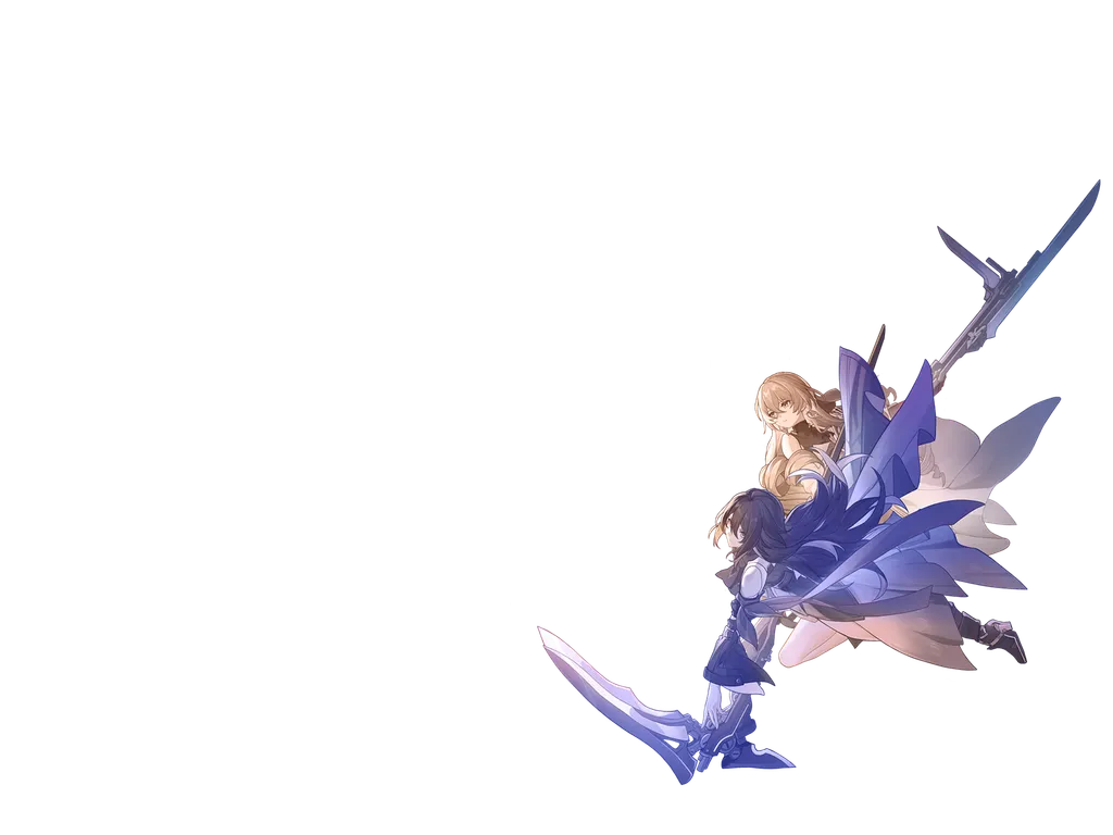 Trailblazer · Splash art (foreground) from Honkai: Star Rail