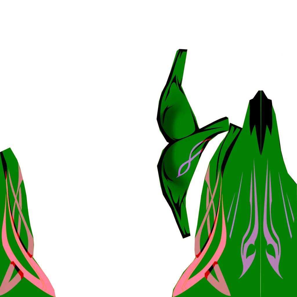 Dehya · Hair lightmap texture from Genshin Impact