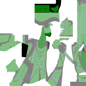 Mika · Body lightmap texture