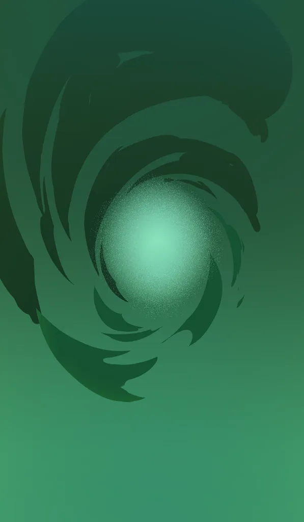 Baizhu · TCG talent card, background layer from Genshin Impact