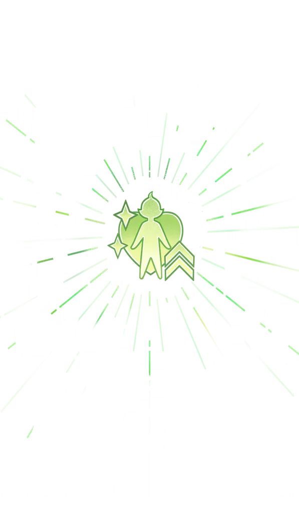 Baizhu · TCG talent card, foreground layer from Genshin Impact