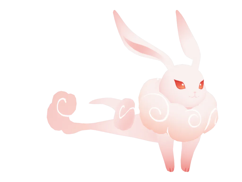 Lingsha · Rabbit (skill) 3D model from Honkai: Star Rail