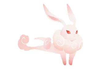 Lingsha · Rabbit (skill) 3D model