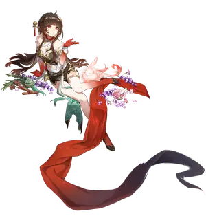 Lingsha · Splash art (character) from Honkai: Star Rail