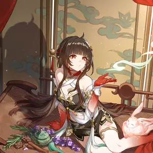 Lingsha · Warp art from Honkai: Star Rail
