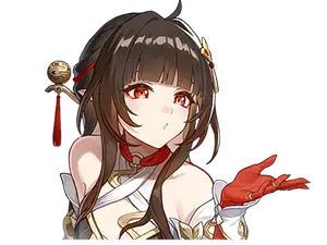 Lingsha · Special action art from Honkai: Star Rail
