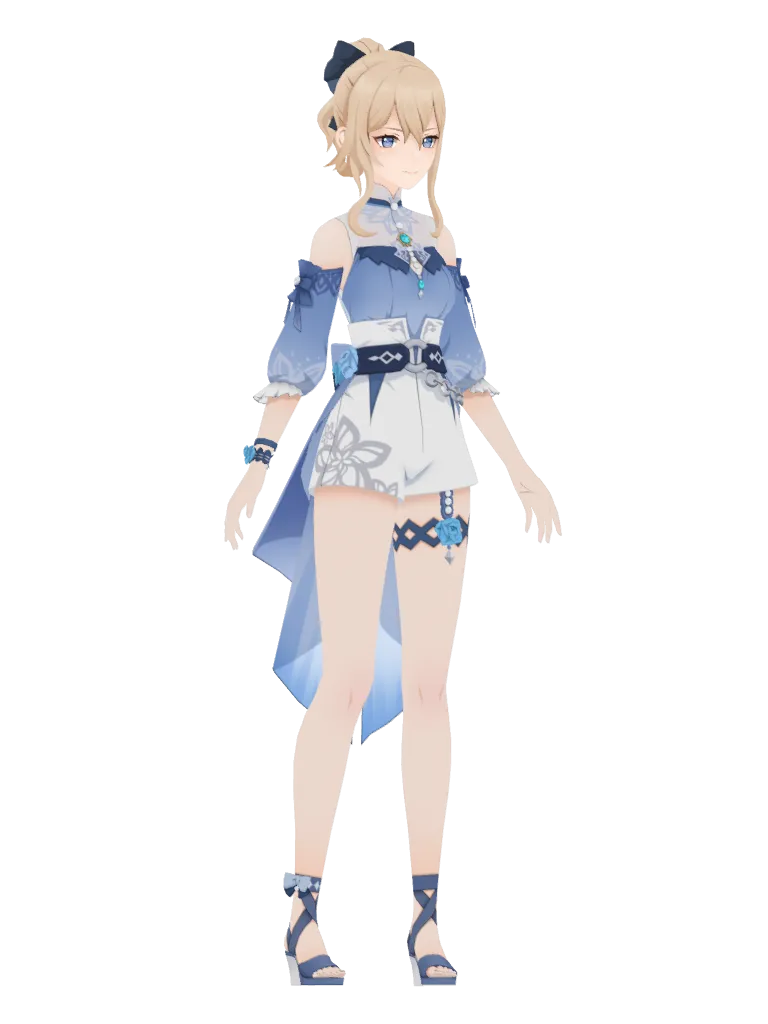 Jean · Outfit 1 3D model from Genshin Impact