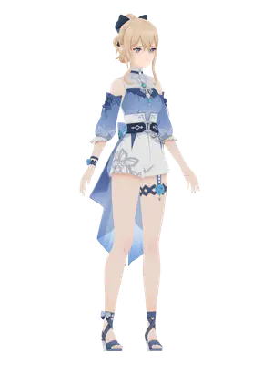 Jean · Outfit 1 3D model