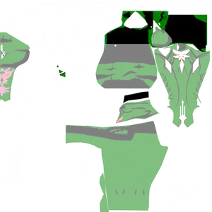 Jean · Body lightmap texture