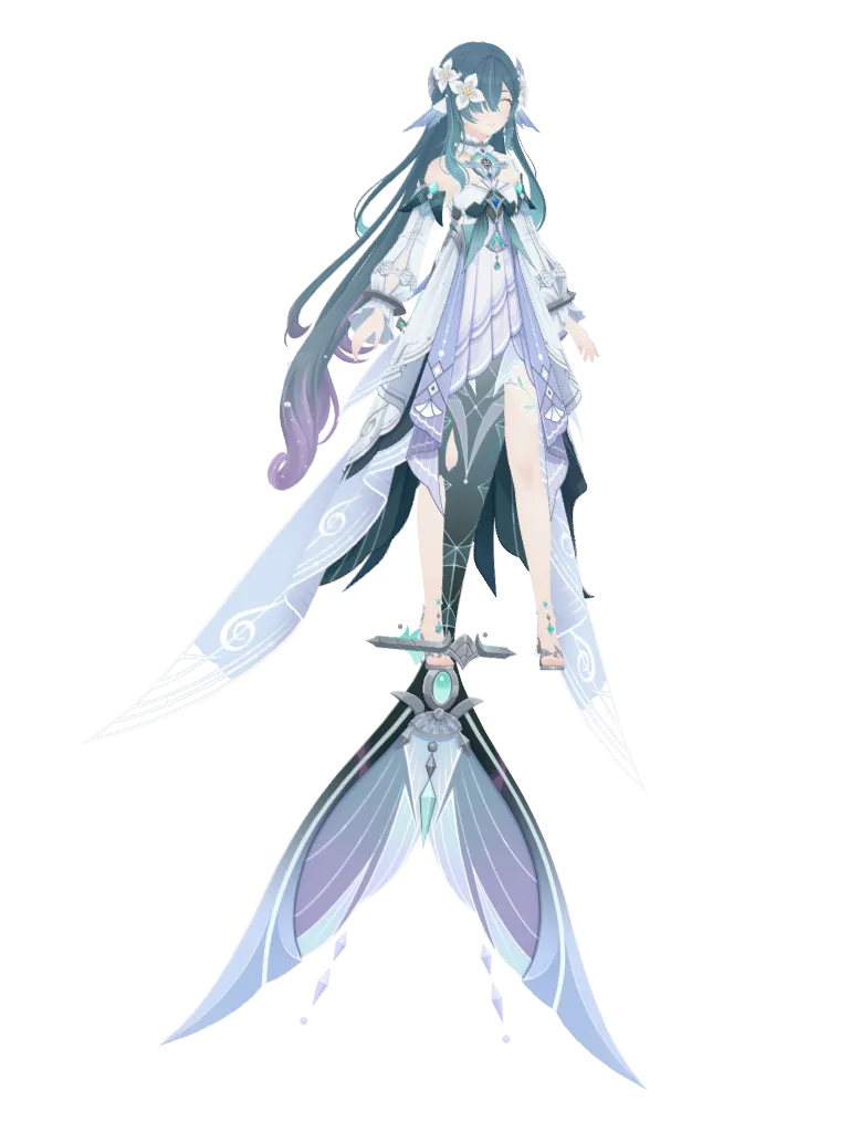 Vodyanitsa · 3D model from Genshin Impact
