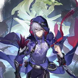 Moze · Warp art from Honkai: Star Rail