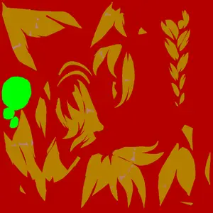 Traveler (Aether) · Hair lightmap texture