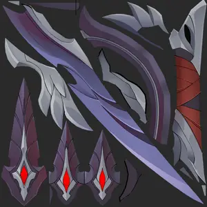 Moze · Weapon colour texture