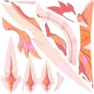 Moze · Weapon lightmap texture