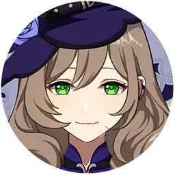 Lisa · Round icon from Genshin Impact