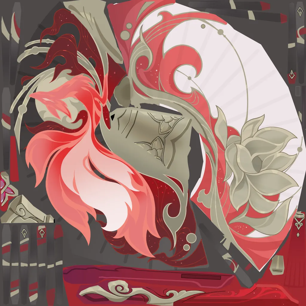 Fugue · Weapon colour texture from Honkai: Star Rail