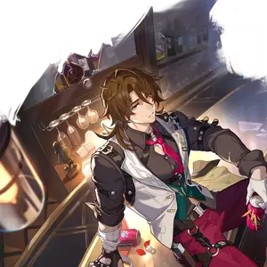 Gallagher · Warp art from Honkai: Star Rail