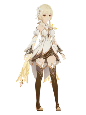 Traveler (Lumine) · Outfit 3D model