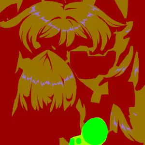 Traveler (Lumine) · Hair lightmap texture