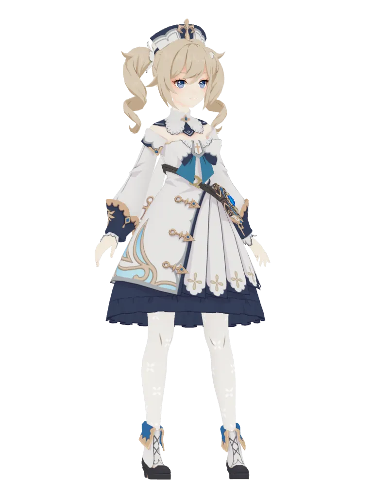 Barbara · 3D model from Genshin Impact