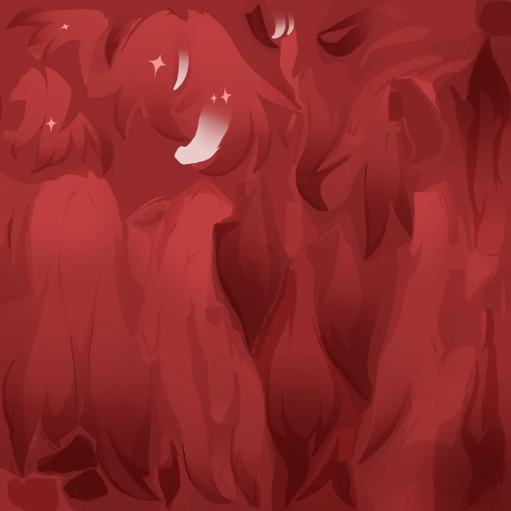 Argenti · Hair colour texture from Honkai: Star Rail
