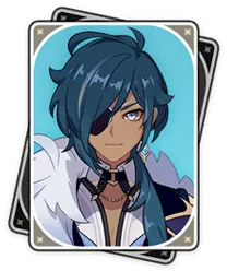 Kaeya · Character card from Genshin Impact