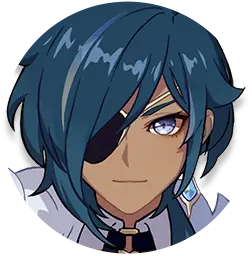Kaeya · Round icon from Genshin Impact