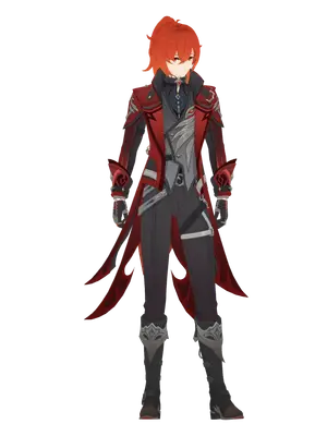 Diluc · Outfit 3D model
