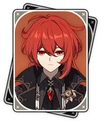 Diluc · Character card
