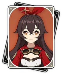 Amber · Character card from Genshin Impact