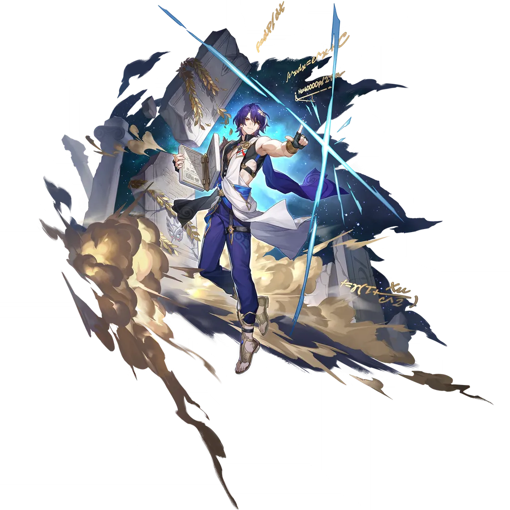 Dr. Ratio · Splash art from Honkai: Star Rail