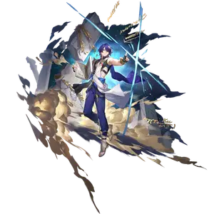 Dr. Ratio · Splash art from Honkai: Star Rail
