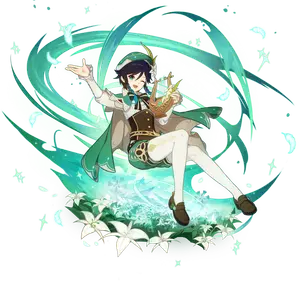 Venti · Wish splash art