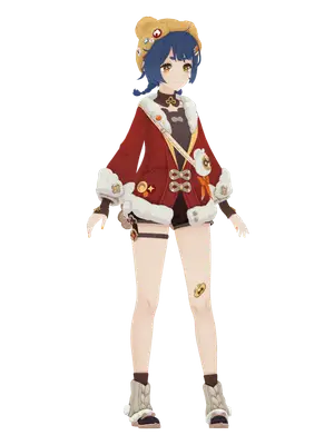 Xiangling · Outfit 3D model