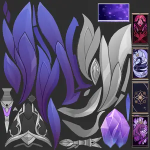 Black Swan · Weapon colour texture