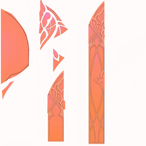 Black Swan · Window lightmap texture