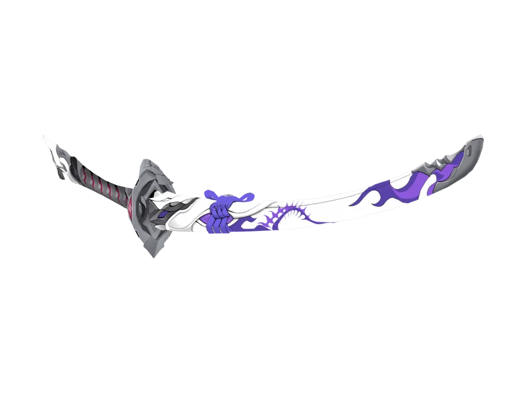 Acheron · Weapon 3D model from Honkai: Star Rail