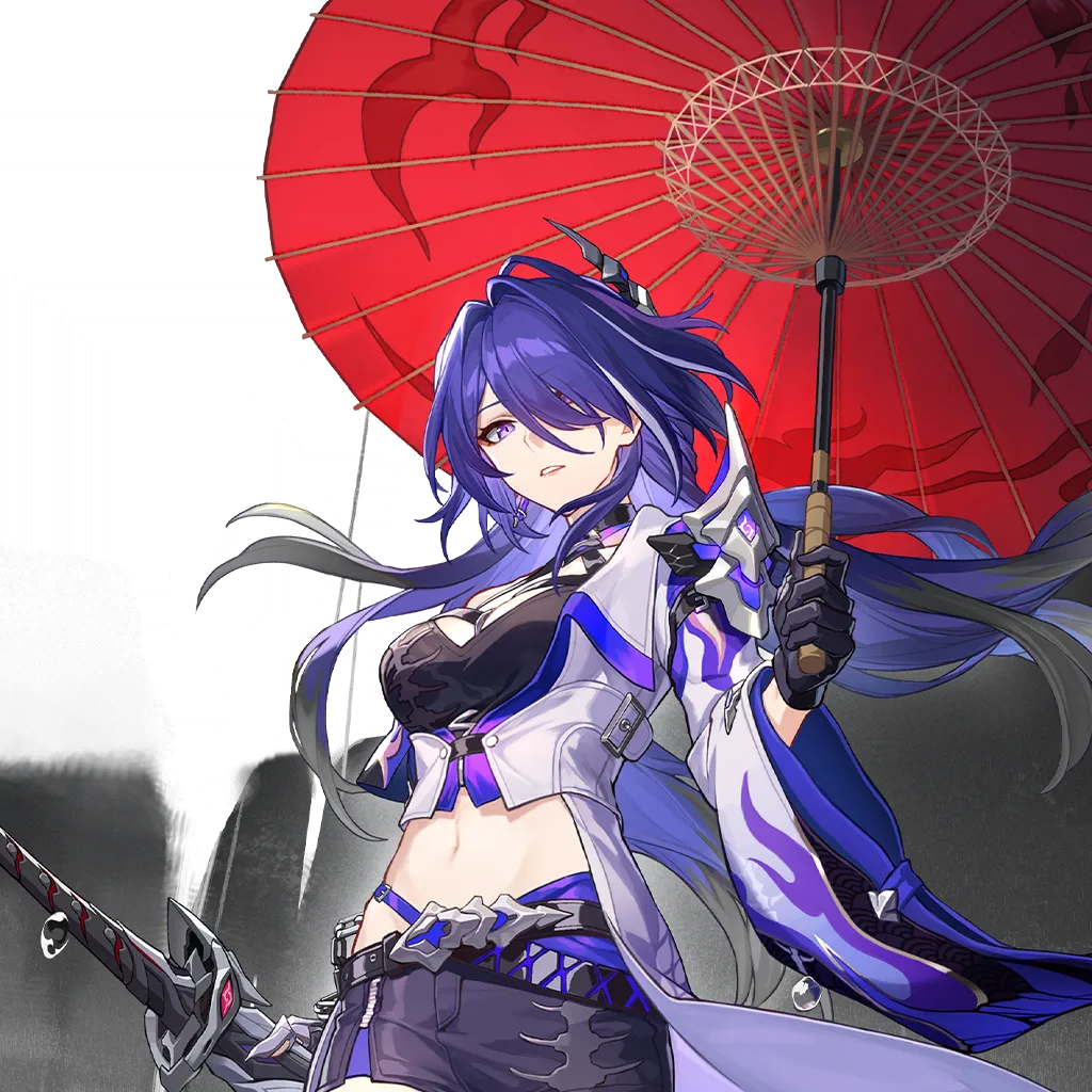 Acheron · Warp art from Honkai: Star Rail